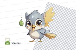 Cartoon owl clipart png Product Image 1