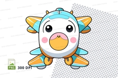 Cartoon duck clipart png Product Image 1