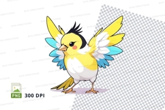 Cartoon bird clipart png Product Image 1