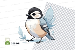 Chickadee bird clipart png Product Image 1