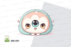 Cute cartoon sloth clipart png Product Image 1