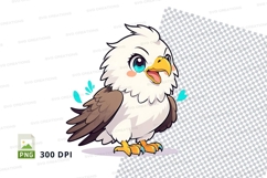 Cartoon eagle clipart png Product Image 1
