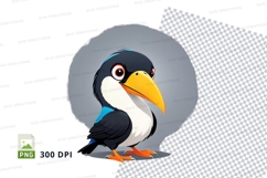 Cartoon bird clipart png Product Image 1