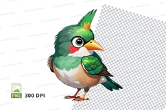 Cartoon bird clipart png Product Image 1