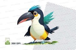 Cartoon toucan bird clipart png Product Image 1