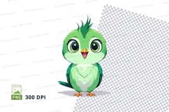 Cartoon parrot clipart png Product Image 1