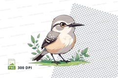 Clipart png bird on branch Product Image 1