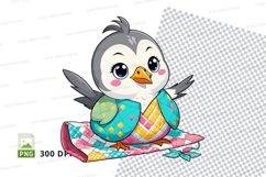 Cartoon penguin clipart png Product Image 1