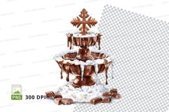Chocolate fountain mockup Product Image 1