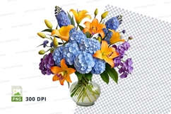 Flower bouquet clipart png Product Image 1