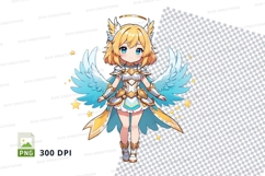 Clipart png of anime angel character Product Image 1