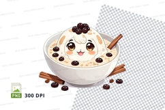 Cute cartoon bingsu bowl mockup Product Image 1