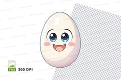 Cartoon egg clipart png Product Image 1