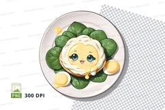 Cartoon character food mockup Product Image 1