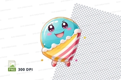 Cartoon lollipop clipart png Product Image 1