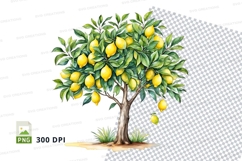 Lemon tree clipart png Product Image 1