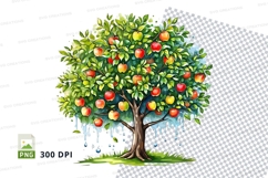 Apple tree clipart png Product Image 1