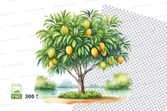 Mango tree clipart png Product Image 1