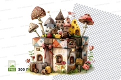 Fairy house clipart png Product Image 1