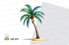 Palm tree clipart png Product Image 1