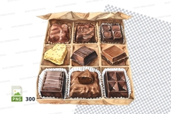 Chocolate box mockup Product Image 1