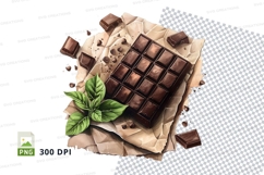 Chocolate bar clipart png Product Image 1