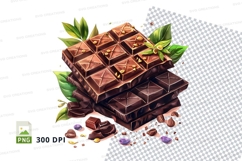 Chocolate bar clipart png Product Image 1