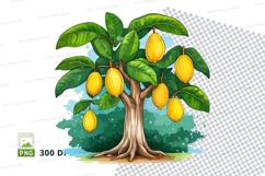Lemon tree clipart png Product Image 1