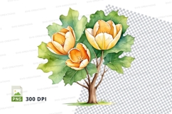 Flowering tree clipart png Product Image 1