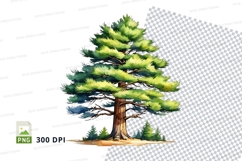 Pine tree clipart png Product Image 1