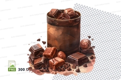 Chocolate drink clipart png Product Image 1