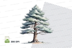 Pine tree clipart png Product Image 1