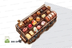 Chocolate box mockup Product Image 1