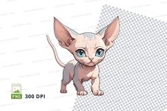 Sphynx cat clipart png Product Image 1