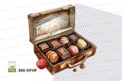 Chocolate box mockup Product Image 1