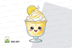 Lemon dessert clipart png Product Image 1