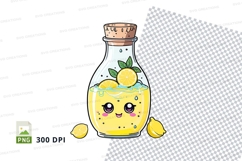 Lemonade bottle clipart png Product Image 1
