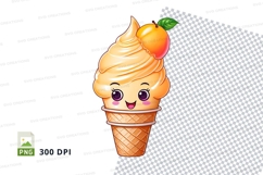 Ice cream cone clipart png Product Image 1