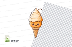 Ice cream cone clipart png Product Image 1