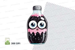 Cartoon syrup bottle mockup Product Image 1