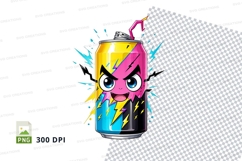 Cartoon spray paint can clipart png Product Image 1