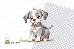 Cartoon dog puppy clipart png Product Image 1