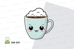 Cute cartoon coffee mug mockup Product Image 1