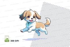 Cartoon puppy dog clipart png Product Image 1
