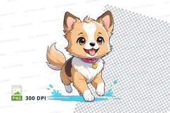 Cartoon dog clipart png Product Image 1