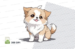 Cute pomeranian dog clipart png Product Image 1