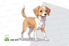Cartoon dog clipart png Product Image 1
