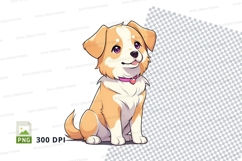 Cartoon dog puppy clipart png Product Image 1