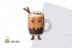 Cute cartoon coffee mug mockup Product Image 1