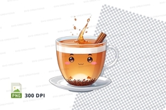 Cute cartoon coffee cup mockup Product Image 1